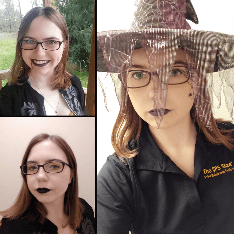 Favorite Things About Fall - Collage of Becky in Costumes