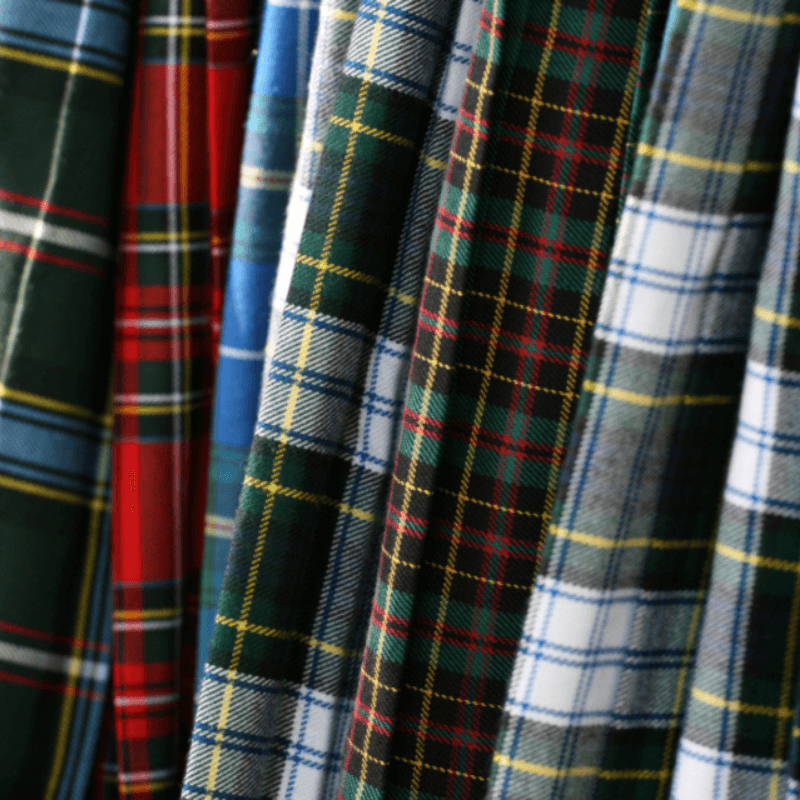Favorite Things About Fall - Stock Photo of Flannel Shirts Hanging