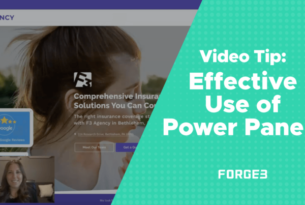 Video Tip_ Effective Use of Power Panels