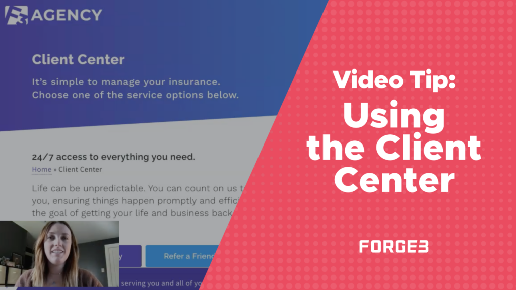 Video Tip_ Using the Client Center