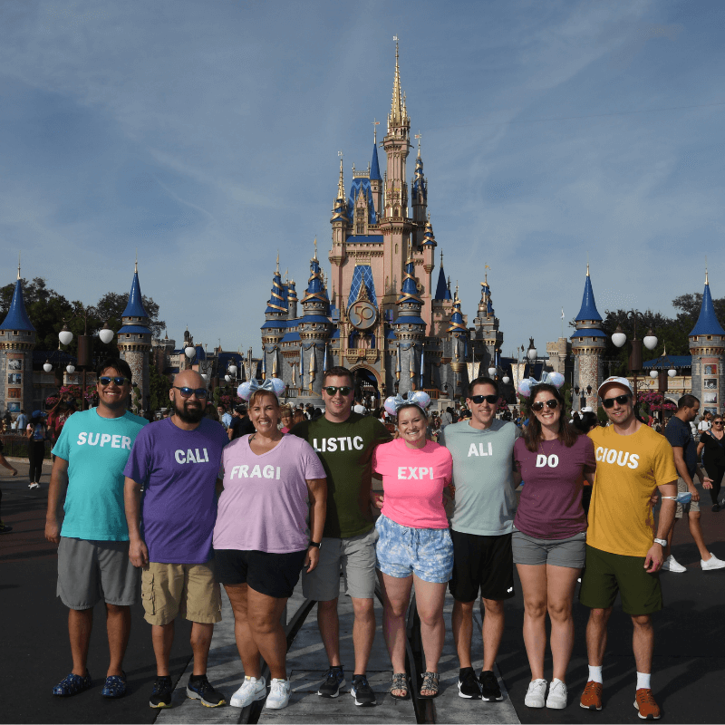 Best of 2021 - Group Photo of People at Disney World