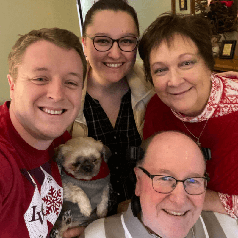 Best of 2021 - Selfie of Liz and Her Family